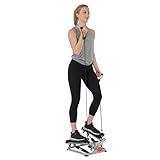 Sunny Health & Fitness Stepper für zuhause, Low-Impact Übung Stepper für...