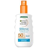 Garnier Sonnenschutz-Spray mit LSF 50+, Wasserfestes und rückstandsloses Spray...