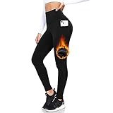 ACTINPUT Thermo Leggings Damen Gefütterte Thermoleggins High Waist Thermohose...