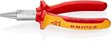 KNIPEX Rundzange isoliert mit Mehrkomponenten-Hüllen, VDE-geprüft verchromt...