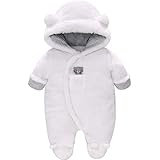 Baby Winter Schneeanzug Baby Strampler, Junge und Mädchen Einteiliger Anzug mit...
