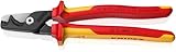 KNIPEX StepCut XL Kabelscheren mit Stufenschnitt isolierender...