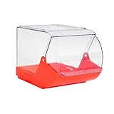 hünersdorff Stückartikelbox aus PP, mit transparentem Klappdeckel, 3,7 Liter...