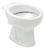 'aquaSu® Stand-WC | Flachspüler | Abgang waagerecht | Weiß | Toilette |...
