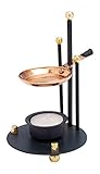 WEIHRAUCHBRENNER/RÄUCHERSTÖVCHEN HÖHENVERSTELLBAR – Höhe 16 cm – Mit...
