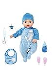 Baby Annabell Baby Alexander, weiche Puppe mit 8 Funktionen, 43 cm groß, 706305...