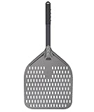G.a HOMEFAVOR Perforierter Pizzaschieber, Pizzaschaufel aus Hart Eloxiertes...
