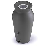 YourCasa Regentonne 120-230 Liter [DropCatcher] mit Filterkorb & Wasserhahn -...