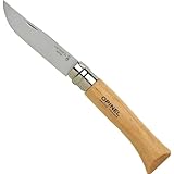 Opinel O123100 Taschenmesser, Aluminium, Braun, 10 cm