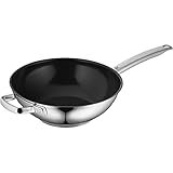 WMF Durado Wokpfanne Induktion 28 cm, Antifhaftbeschichtung, für alle gängigen...