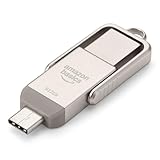 Amazon Basics USB-Speicherstick, USB-Stick mit zwei Anschlüssen (USB-C und...
