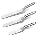 miuse Winkelpalette Torte 3 Stück Streichpaletten für Torten, Winkelpalette...