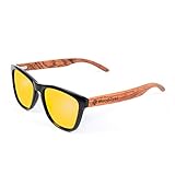 WoodEyez® Holz Sonnenbrille Herren und Damen - mit flexiblen Holzbügeln zur...