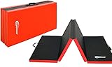 EYEPOWER 8cm Dicke Gymnastikmatte 200x100 - Klappbare Turnmatte für Zuhause -...