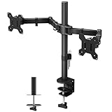 BONTEC Monitor Halterung 2 Monitore für 13-27 Zoll Flach & Curved Bildschirm,...