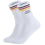 RF&CM Bestickte Socken, Saufsocken Deutschland Socken für Malle Urlaub,...