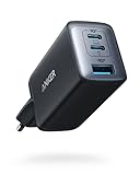 Anker USB C Ladegerät (Nano II 65W) Pod 3-Port PPS Schnellladegerät, Kompaktes...