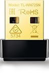 TP-Link TL-WN725N Nano USB WLAN Stick Adapter (bis zu 150Mbit/s, Nano Größe,...
