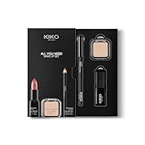 KIKO Milano All You Need Make Up Set, Make-Up-Set Mit Lippenstift, Lidschatten...