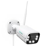 SV3C 4K WLAN IP Überwachungskamera für den Außenbereich, 8MP Dualband WiFi...