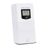 Newentor Außensensor für Wetterstation Funksensor Außen...