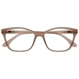 OPULIZE KAT Lesebrille - Cat-Eye Katzenaugen-Fassung - Matt Taupe - Herren &...