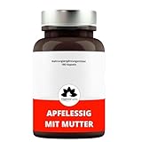 Apfelessig Kapseln mit Mutter - 180 Tage Versorgung organischer Apfelessig in...