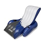 Intex Floating Recliner Lounge - Aufblasbarer Badelounge, mehrfarbig, 180 x 135...