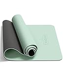 CAMBIVO Yogamatte 183x61cm, Sportmatte Dicke 8mm, Gymnastikmatte TPE Rutschfest...