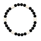 EM-Keramik Halsband – handgemacht mit Lavaperlen | elastisch & wetterfest |...