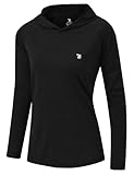 donhobo Damen Sport Shirt Langarm Laufshirt Pullover Sweatshirts Fitness Hoodies...