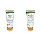 Garnier Sonnenschutzmilch mit LSF 50+ für Kinder, Sonnencreme mit sehr hohem...