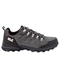 Jack Wolfskin Herren Refugio Texapore Low M Walking-Schuhe, Grey / Black, 43 EU