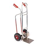 RLW Profi Aluminium Sackkarre Stapelkarre Alu200 200 kg - Schaufel 280 x 280 mm...