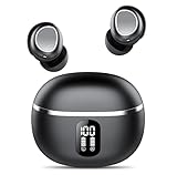 Kopfhörer Kabellos Bluetooth, Bluetooth Kopfhörer 5.3 mit 4 ENC Mic, Mini...