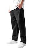 Urban Classics Herren Hose Cargo Sweatpants, lässige Cargohose für Männer,...