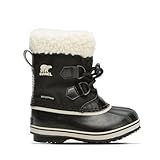 Sorel Yoot Pac Nylon WP wasserdichte Schneestiefel, Black Youth Collection 2024,...