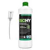 BiOHY Bodenreiniger für Wischroboter (1l Flasche) + Dosierer | Reinigungsmittel...