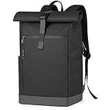 Inateck RollTop Rucksack Herren Damen 25L-30L Fahrradrucksack Schulrucksack für...