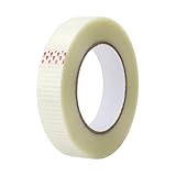 APOMOONS 50m Gitternetz Klebeband Transparent, 25mm Breite Wasserdicht Extra...