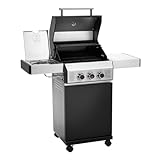 TAINO BLACK Gasgrill (BLACK 2+1)