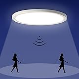 Epochglo Led Deckenlampe mit Bewegungsmelder, Lampe mit Bewegungsmelder innen,...