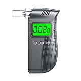 BACZGIF Alkoholmessgerät Polizei mit 10 Mundstücken, Alkoholtester mit...