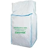 Safetytex KMF BIG BAG für Mineralwolle - 90 x 90 x 120 cm - Glaswolle Sack -...