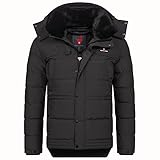 Höhenhorn Adamelo Herren Winter Jacke Schwarz Gr. L