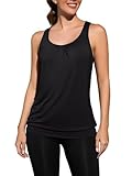 WANGZHI Tank Top Damen Yoga Shirt Sport Tanktop Ärmellos Fitness Oberteil