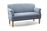 CAVADORE 2-Sitzer Küchensofa Malm, Sitzbank für Küche oder Esszimmer inkl....