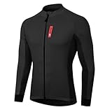 MEETWEE Herren Radtrikot, Langarm Fahrradtrikot Reißverschluss...