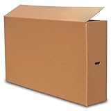 Paket AG Fahrradkarton 180 x 35 x 100 cm (1800 x 350 x 1000 mm), Braun, E-Bike...