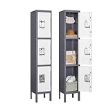 Schließfachschrank Mehrzweckschrank Spind Stahlschrank Umkleideschrank...